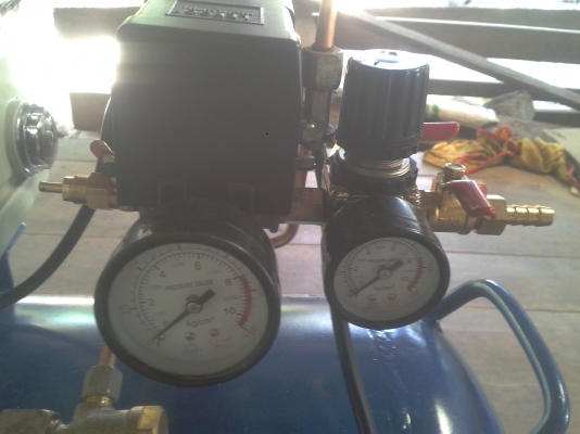 ขายปั้มลมโลตารี่puma3hp50ลิตร