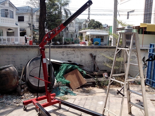 - ขาย เครนยกเครื่องของใหม่รุ่น 2 ตัน ราคาทุน