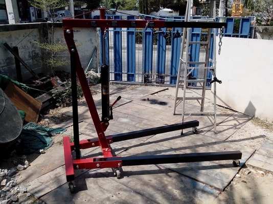 - ขาย เครนยกเครื่องของใหม่รุ่น 2 ตัน ราคาทุน