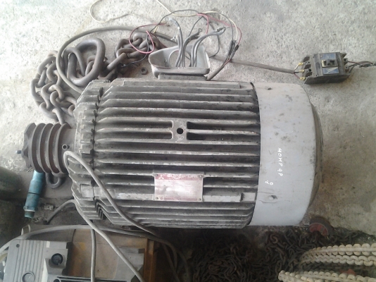 ขาย !! มอเตอร์ 40hp. 380v. รอบ 1400 ยี่ห้อ มิตซูบิชิ พร้อมใช้งาน สภาพเดิม