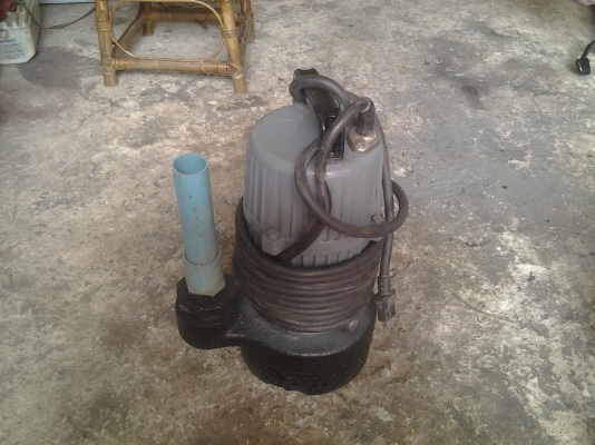 ขาย !! ไดโว่ สูบน้ำ 1.5" 220v. พร้อมใช้งาน ยี่ห้อ pondstar