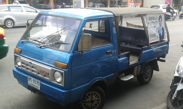 กะป๊อไดฮัทสุ s70ป้ายขาว สวยพร้อมใช้ ค.3สูบติดแก๊ส เล่มแท้ชุดโอนครบ ภาษี57 ช้าอดชัวร์  (กทม.)