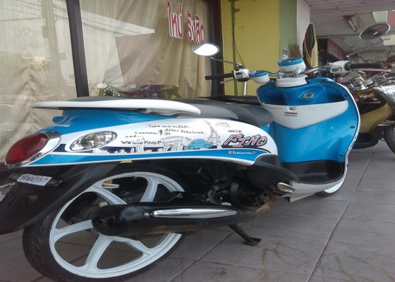 ขาย Fino ลายปารีส(ล้อแม็กซ์) รถปี55 สวยๆราคาถูกๆเลยครับ