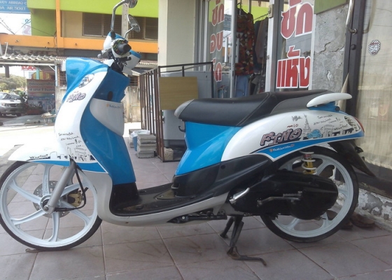 ขาย Fino ลายปารีส(ล้อแม็กซ์) รถปี55 สวยๆราคาถูกๆเลยครับ