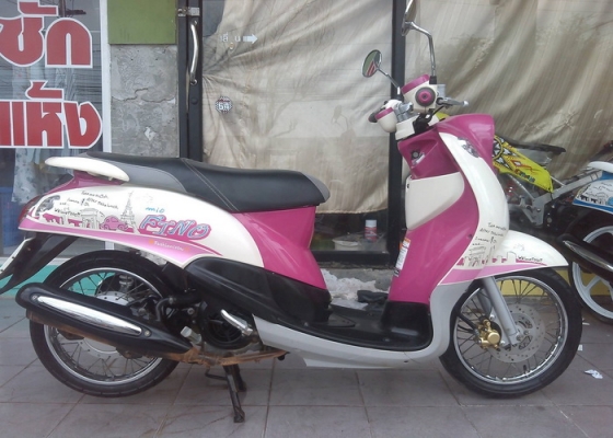 ขาย Fino ลายปารีส รถปี55 สีสวยๆหวานๆราคาถูกๆเลยครับ