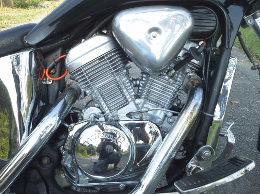 ขาย STEED 400cc. เอกสารอินวอยร์ ราคาเบาๆ. 55000 บาทรถพร้อมใช้