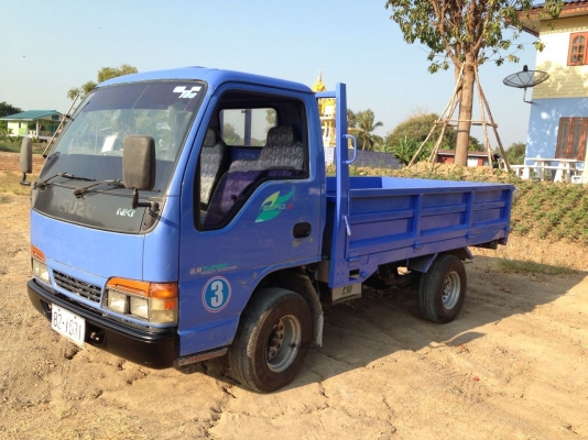 ***ขายแล้วครับขอบคุณ Truck2hand ขาย4ล้อหัวการ์ตูนป้ายใหญ่ ISUZU NKR55E12Y ห้างแท้ปี47 เครื่อง4JB1 Turbointer 100แรง เครื่องเดิมเกียร์เดิม แน่น ไม่เยิ้ม เกียร์ดีไม่หลุด กระบะวางมาใหม่ สีสันดี รถมีเก็บสีมาบางจุด พื้นกระบะสวยข้างสวย หัวเก๋งบางเดิม มีเก็บสีบน