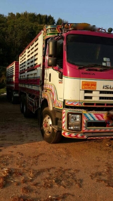 รถอีซูซุ 10 ล้อ ( ไม่ดั้ม ) FXZ  360 แรงม้า ปี 53  ( ขายแม่ , ลูก )  ( มีขาย 3 พ่วง. )   สนใจติดต่อ 081 - 6079515