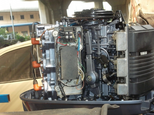 เครื่องเรือ yamaha 220 AET  ราคาแบบสุดคุ้มไปเลย 75,000