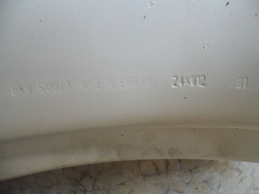 ขายแล้ว ขอบคุณผู้ช่วยภาคภูมิ "อช.หาดนวกร จ.ประจวบฯ มารับกะทะล้อ รุ่น7810 คาราโร่ ใส่รถไถลากเรือของ อช.หาดนวกร