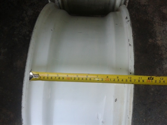 ขายแล้ว ขอบคุณผู้ช่วยภาคภูมิ "อช.หาดนวกร จ.ประจวบฯ มารับกะทะล้อ รุ่น7810 คาราโร่ ใส่รถไถลากเรือของ อช.หาดนวกร