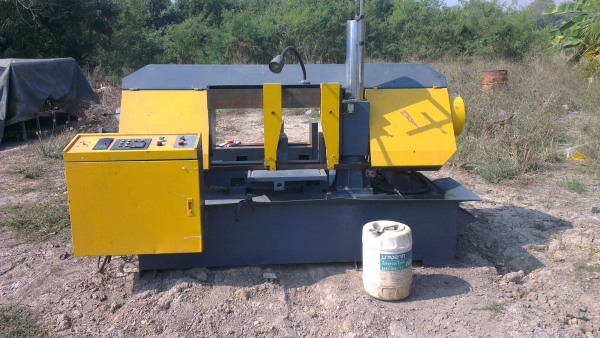 Sell> ขายเลื่อยสายพาน Band Saw มือสอง เทียบกับ Amada 400 ตัวใหญ่ เป็นเครื่อง กึ่งออโต้ครับ กำแพงแสน นครปฐมครับ