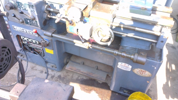 Sell> ขายแท่นกลึงมือสอง Takisawa Japan 4 ฟุต 2 เพลา มีเบลค มีตัวหยุดอัตโนมัติ สภาพสวย นครปฐมครับ