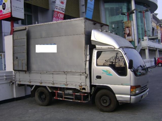 ขายหลังคาตู้แห้งมือสองใส่รถกระบะบรรทุก4ล้อเล็ก