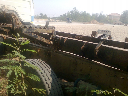 กระบะ 10 ล้อ ยาว  กระบะเหล็กดัมพ์ ครบชุด