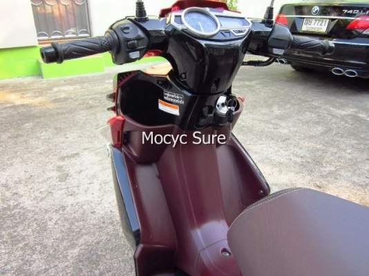 <ขายแล้วครับ>Yamaha Nouvo SX สีแดงดำ ล้อแม็กซ์ ตัวท๊อป รถ 9 เดือน วิ่ง 6,xxxกิโล