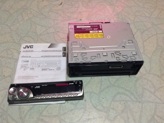 เครื่องเล่น cd mp3 ของ JVC  kd-g395 ราคา 1400 บาท