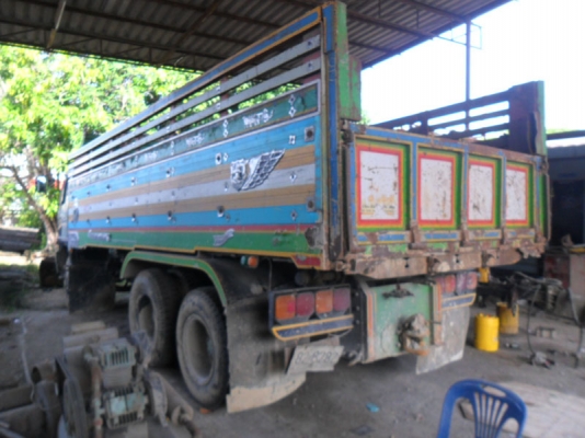 Hino FM3M แก๊ส 6 ถัง ดั้มแม่ดั้มลูก ๆ 2 คาน พร้อมใช้