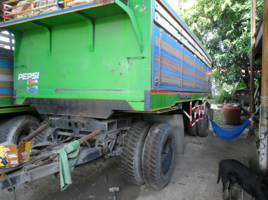 Hino FM3M แก๊ส 6 ถัง ดั้มแม่ดั้มลูก ๆ 2 คาน พร้อมใช้