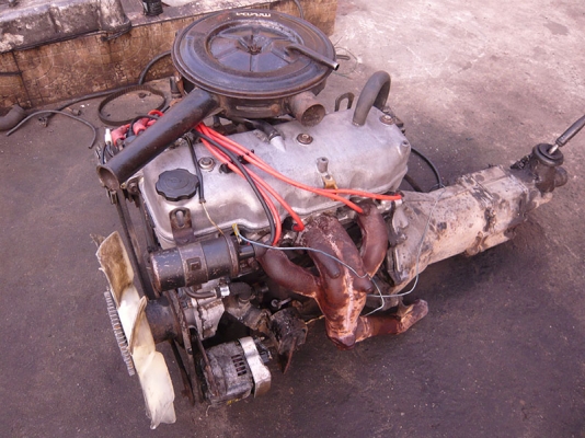 ขายเครื่องยนต์กระบะมาสด้าแฟมิเลีย 1400cc 6850 บาท