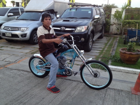 ขายจักรยานทรงSHOPPER ติดเครื่อง