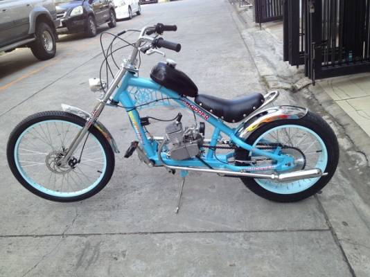 ขายจักรยานทรงSHOPPER ติดเครื่อง