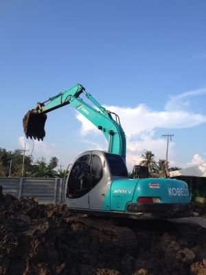 ขายรถแบ็คโฮ kobelco sk 120 mark 5 ไฟฟ้าครบ โซ่ใหม่ ช่วงล่างดีพร้อมใช้งาน เอกสารอินวอยซ์