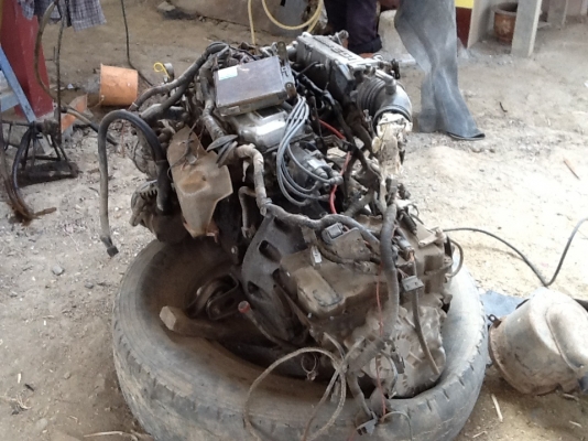 เครื่องรถเก๋งนิสสันซันนี่ เอกสารพร้อม