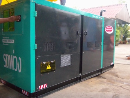 ขายเครื่องปั่นไฟขนาด 100 Kva.รับประกัน 6  เดือน