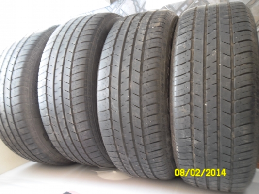 (ขายแล้วครับ)ขายยาง 205-55-R16 4เส้น ราคาถูกๆ