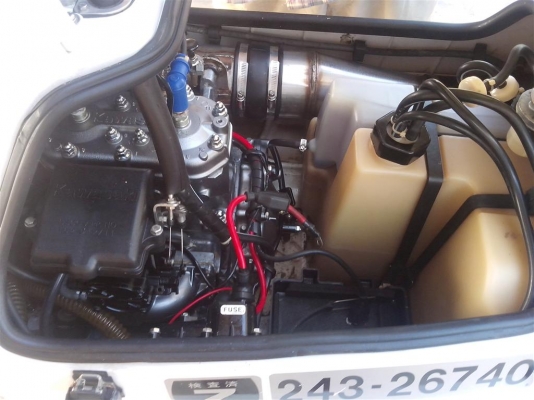 ขาย เรือเจ็ตสกี X 2 สภาพตามรูปเก่าญี่ปุ่น เล่นน้อยครับ พร้อมเทลเล่อร์