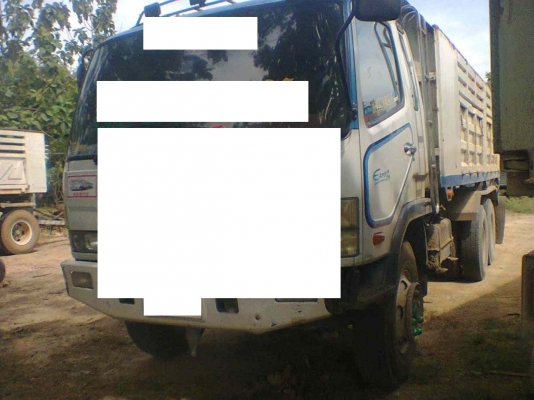 กระบะ 10 ล้อ กระบะเหล็กสามมิตร ดัมพ์ ยาว 6.10 เมตร อุปกรณ์ครบชุด