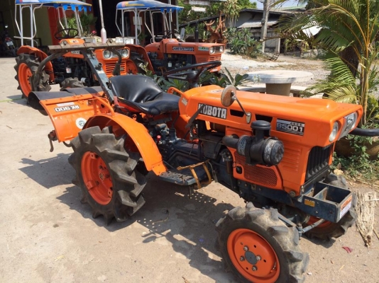 KUBOTA B5001 พร้อมโรตารี่ตีดิน ขนาด 90cm