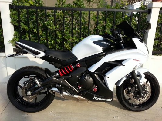 ขายNINJA 650 2013 สีขาว เดือนมิถุนายน รถ7เดือน สภาพใหม่ใช้น้อย 4,4xxกม.(แท้)ขายNINJA 650 2013 สีขาว เดือนมิถุนายน รถ7เดือน สภาพใหม่ใช้น้อย 4,4xxกม.(แท้)