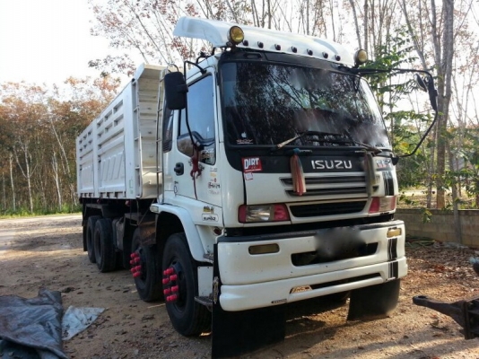 รถอีซูซุ 12 ล้อดั้ม FXZ 270 แรงม้า. ปี 51  ( ขายแม่ , ลุก )  สนใจติดต่อ 081 - 6079515