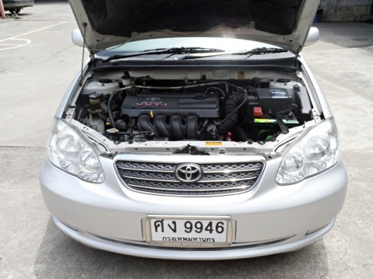 TOYOTA ALTIS 1.8 E ปี 2004 พร้อมติดแก๊ส LPG หัวฉีด จัดไฟแนนซ์ได้ค่ะ T.086-527-9533