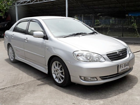 TOYOTA ALTIS 1.8 E ปี 2004 พร้อมติดแก๊ส LPG หัวฉีด จัดไฟแนนซ์ได้ค่ะ T.086-527-9533