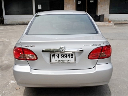 TOYOTA ALTIS 1.8 E ปี 2004 พร้อมติดแก๊ส LPG หัวฉีด จัดไฟแนนซ์ได้ค่ะ T.086-527-9533