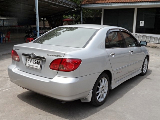 TOYOTA ALTIS 1.8 E ปี 2004 พร้อมติดแก๊ส LPG หัวฉีด จัดไฟแนนซ์ได้ค่ะ T.086-527-9533