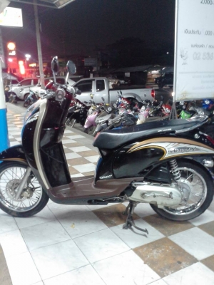 งามแท้หลา Honda Scoopy -i ปี 2554 สวยใสสไตล์ลายคลาสสิค