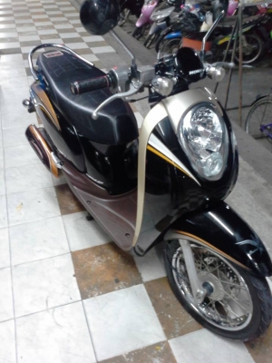 งามแท้หลา Honda Scoopy -i ปี 2554 สวยใสสไตล์ลายคลาสสิค