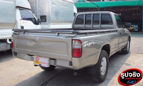 TOYOTA TIGER SINGLE 3.0 EFi MT ปี 2001 รถสวยขายถูก จัดไฟแนนซ์ได้ T.086-527-9533
