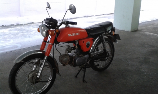 ขายรถมอเตอร์ไซค์โบราณซูซูกิ