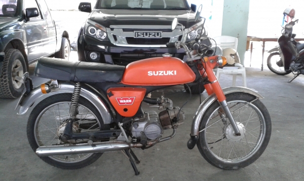 ขายรถมอเตอร์ไซค์โบราณซูซูกิ