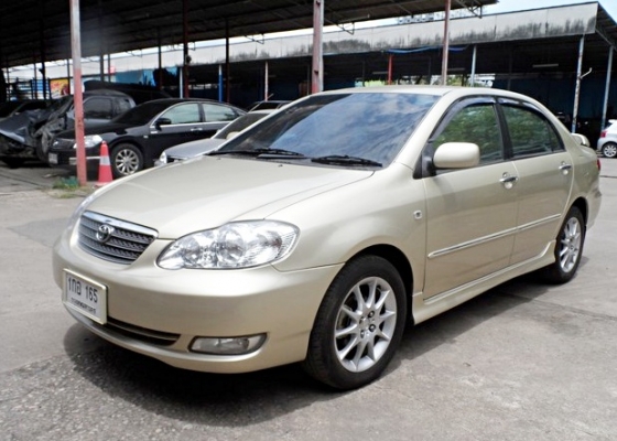 TOYOTA ALTIS 1.8 E AUTO ปี 04 พร้อมติดแก๊ส LPG หัวฉีด T.086-527-9533
