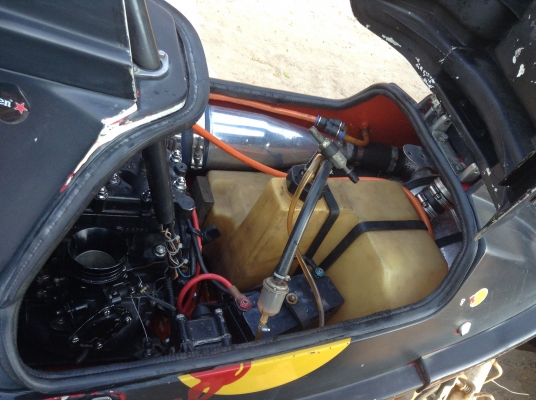 ขายแจ็สกี kawasaki รุ่น x2 650cc ราคา 70000 (พร้อมเทนเลอร์)