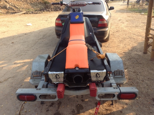 ขายแจ็สกี kawasaki รุ่น x2 650cc ราคา 70000 (พร้อมเทนเลอร์)