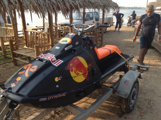 ขายแจ็สกี kawasaki รุ่น x2 650cc ราคา 70000 (พร้อมเทนเลอร์)