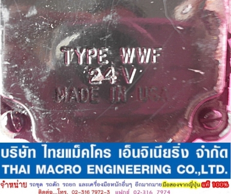 มอเตอร์ปัดน้ำฝน WWF24C18-210 CATTERPILLAR  (24V.)