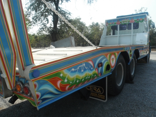 ขายรถเทรลเลอร์ 10 ล้อ HINO SUMO รถ 2 เพลา บรรทุกรถเกี่ยวข้าว เครื่อง EP100 เทอร์โบ (รถอยู่สุพรรณบุรี)